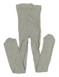 Šedé melírované punčocháče H&M