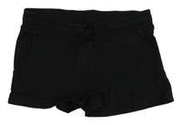 Čierne bavlnené kraťasy H&M