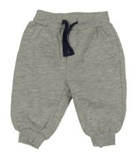 Sivé melírované tepláky Disney