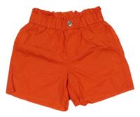 Červené plátenné kraťasy LC Waikiki