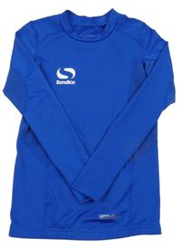 Modré športové funkčné tričko s logom Sondico