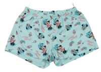 Svetlomodré bavlnené kraťasy s Minnie C&A