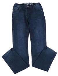 Tmavomodré skinny rifle Staccato