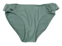 Khaki plavkové kalhoty s volánem H&M