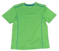 Zelené športové funkčné tričko Crane