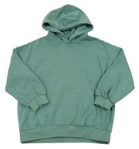 Zelená mikina s kapucí Primark