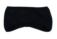 Tmavomodrá fleecová čelenka 