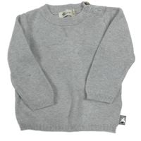 Sivý ľahký sveter s hviezdou