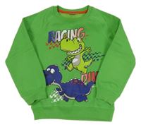 Zelená mikina s dinem Kiki&Koko