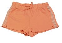 Oranžové kraťasy so vzorom Impidimpi