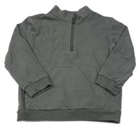 Tmavosivá mikina F&F