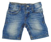 Modré riflové kraťasy dopodopo