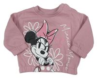Růžová mikina s Minnie Primark