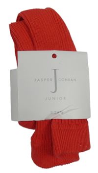 Nové - Jahodové žebrované punčocháče Jasper Conran