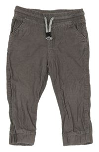 Sivé cuff manšestráky Topomini