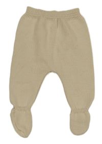 Béžové pletené polodupky