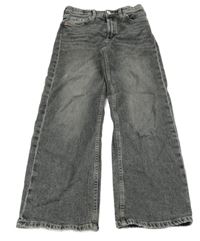 Sivé široké rifle H&M