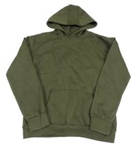 Khaki mikina s kapucňou Y.F.K.