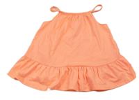 Neonově oranžová tunika F&F