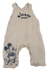 Béžové laclové tepláky s Mickeym Primark