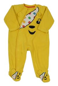 Žlutý fleecový overal - Pudsey George