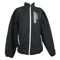 Pánska čierna šušťáková bežecká bunda