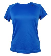 Dámské safírové sportovní funkční tričko Adidas 