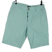 Pánske svetlomodré plátenné chino kraťasy H&M