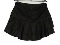Dámska hnedá semišová minisukňa Zara