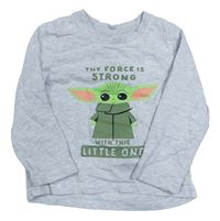 Svetlosivé tričko so Star Wars Primark