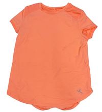 Neonově oranžové sportovní tričko