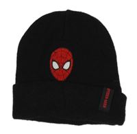 Čierna čapica so Spidermanem C&A vel.128-152