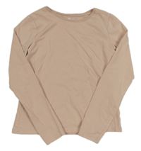 Světlerůžové crop triko H&M