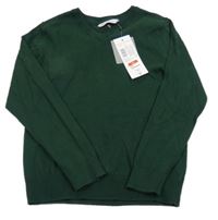 Nové - Tmavozelený sveter F&F