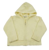 Žltá prepínaci sveter s kapucňou George