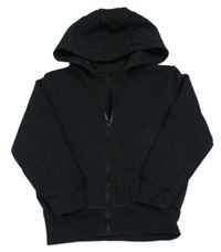 Čierna prepínaci mikina s kapucňou George