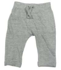 Svetlosivé úpletové nohavice George