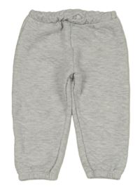 Sivé melírované prešívané tepláky F&F