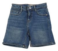 Tmavomodré riflové kraťasy ONLY