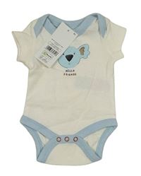 Bílo-světlemodré body s koalou So Cute 