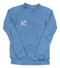 Světlemodré funkční triko s logem Sondico