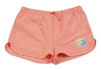 Ružové šušťákové kraťasy s palmou M&S