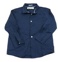 Tmavomodrá košeľa Piazza Italia