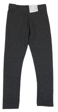Nové - Tmavosivé zateplené legíny Primark