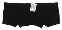 Nové - 2x černé boxerky M&S