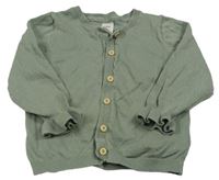 Khaki prepínaci sveter H&M
