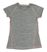 Sivo-ružové športové tričko zn. H&M