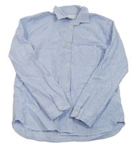 Modro-bílá pruhovaná košile Zara