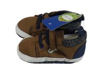 Nové - Hnědé plátěné capáčky Velen Sina vel. 21