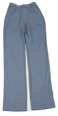 Modrošedé společenské kalhoty Rocha John Rocha